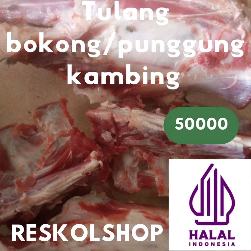 

Tulang bokong/punggung kambing 1kg