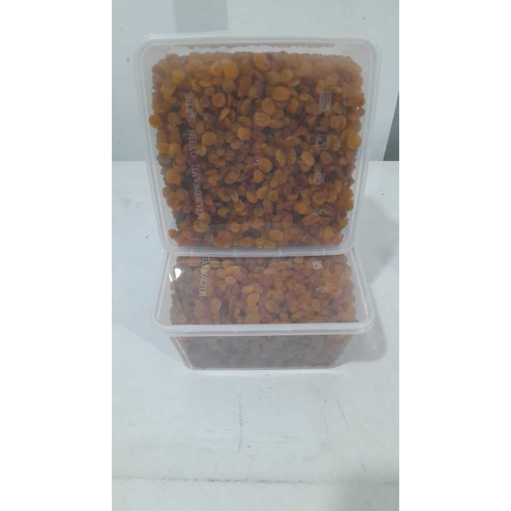 

Kismis mutiara golden yellow raisins manis 1kg