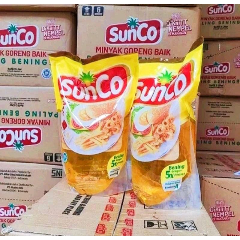 

Minyak goreng sunco 2L