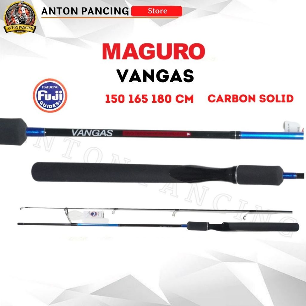 Maguro Vangas Joran Pancing 150 165 180 Fuji Harian/Galatama Japan Material