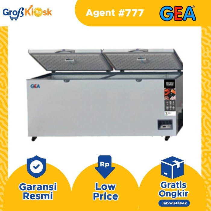 CHEST FREEZER BOX GEA AB 1200 / AB-1200 LEMARI PEMBEKU 1050 LITER
