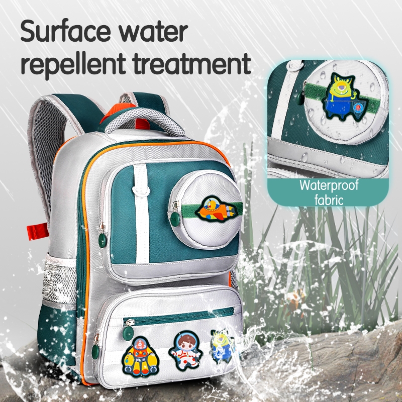 Deli Tas Sekolah / Tas Ransel Anak / School Bag Safety Reflective Line Waterproof 40 CM BB147