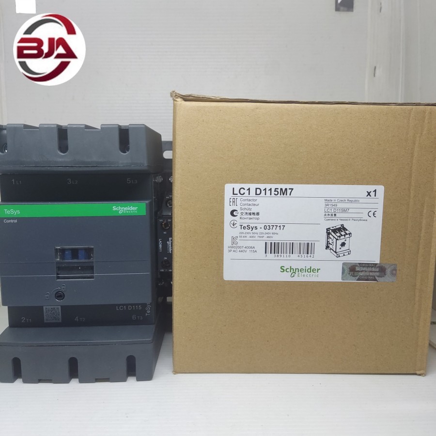 Kontaktor Schneider Elektrik LC1D115 contactor LC1D115M7 LCID115 LCID115M7 LCID-115M7 LCID 115M7