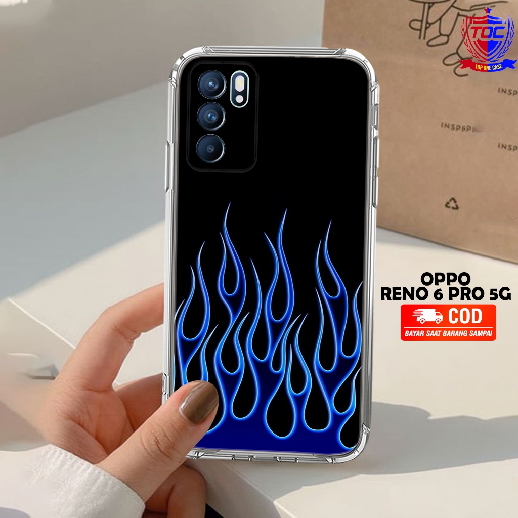 Case OPPO RENO 6 PRO 5G - Casing OPPO RENO 6 PRO 5G Terbaru TOP ONE CASE [ MOTIF 02 ] Silikon OPPO R