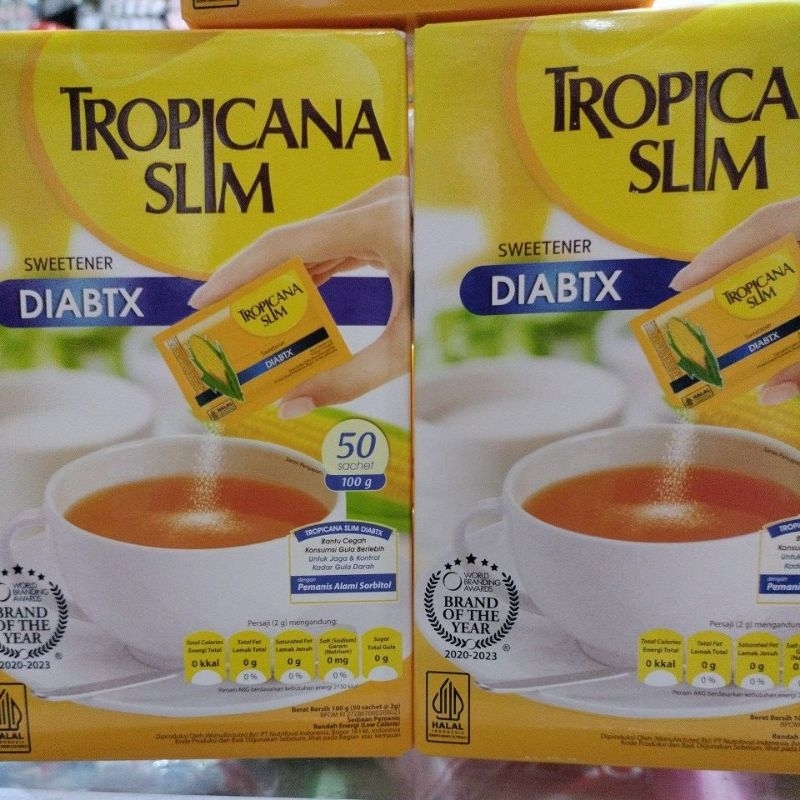 

Tropicana slim isi 50 sachet