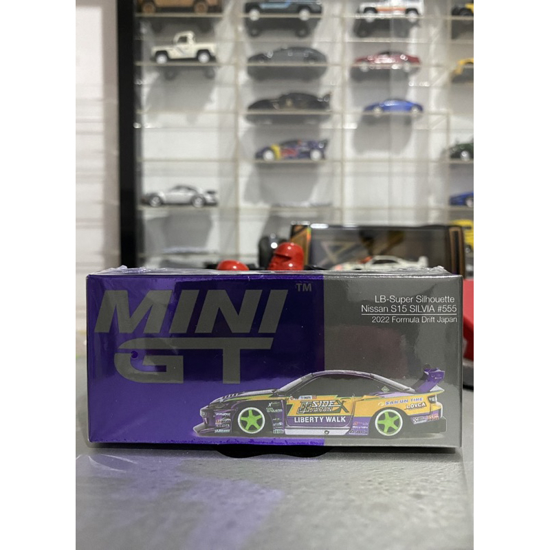 MINI GT 576 LBWK SILVIA S15 JAPAN DRIFT MINI GT LWBK SILVIA S15 576