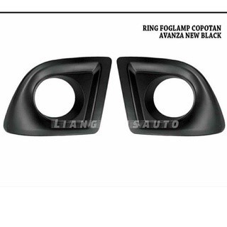 COVER RING FOGLAMP AVANZA LAMA VVTI 2010 HITAM