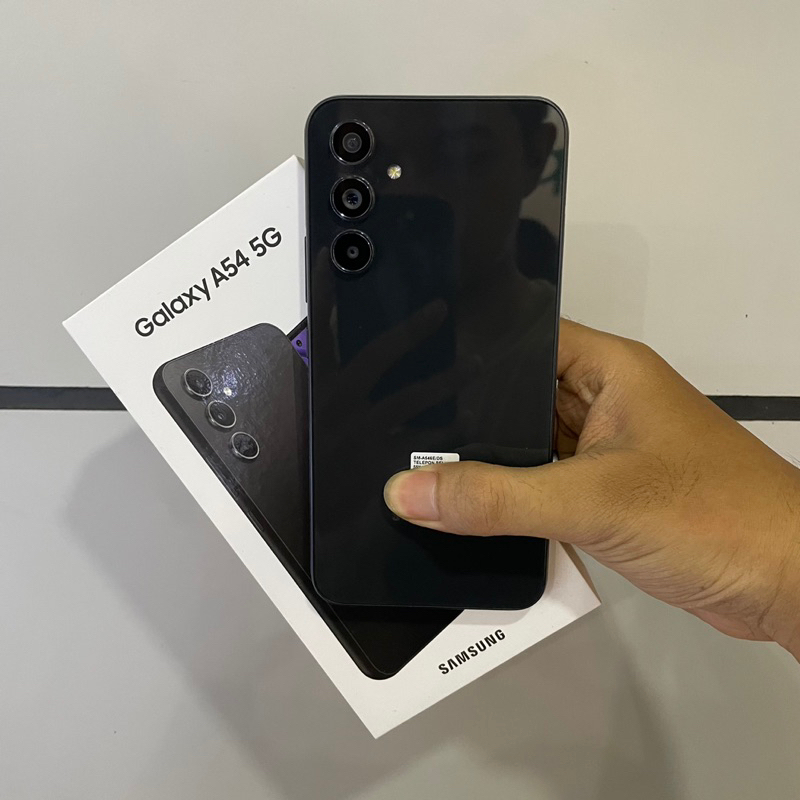 samsung a54 5G 8/128gb second bekas mulus fullset original resmi