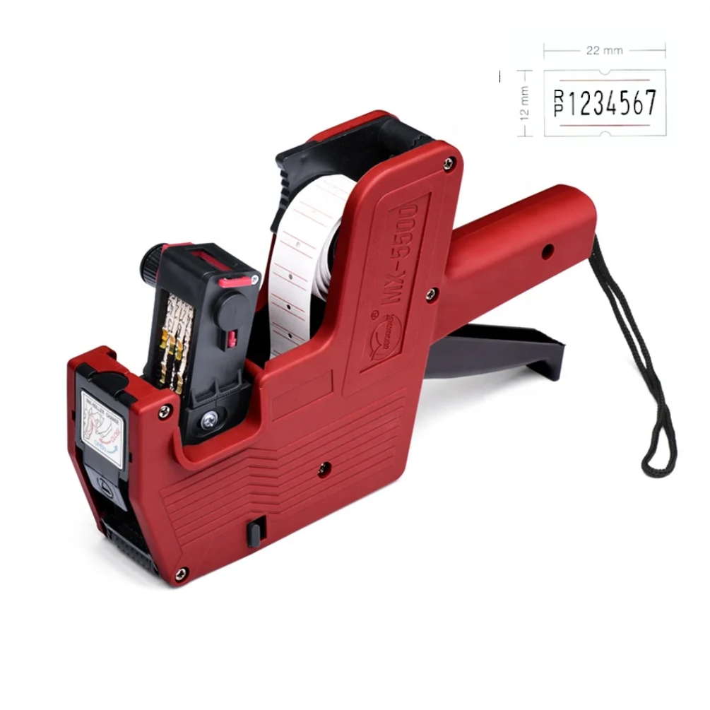 

Price Labeller MX-5500 1 Baris 8 Digit Merah