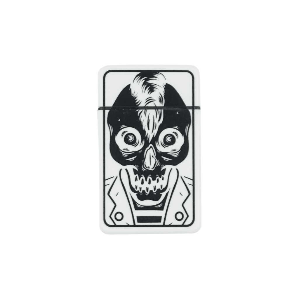 Lighter LB - Skull (White)