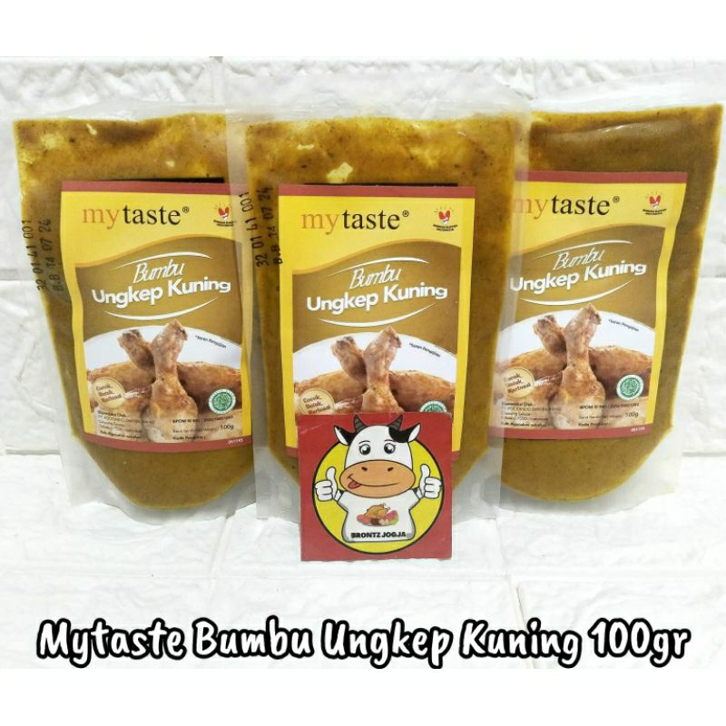 

MY TASTE BUMBU UNGKEP KUNING 100GR-FROZEN FOOD-BRONTZ JOGJA