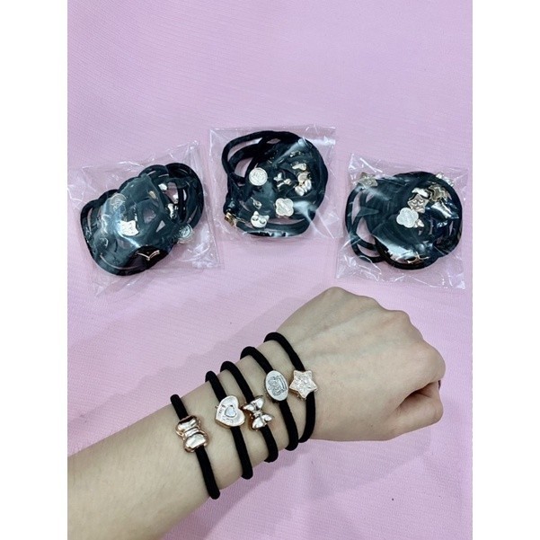 Karet Ikat Rambut Korea / Karet Ikat Rambut Tebal / Karet Ikat Rambut