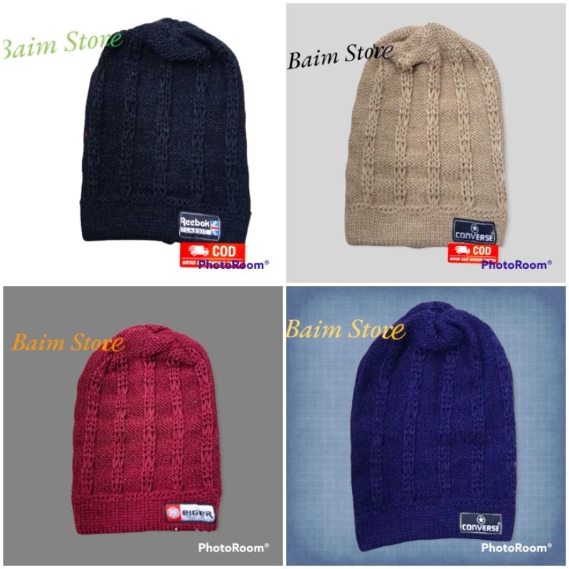 Topi Kupluk Dewasa /Kupluk /Topi Rajut/Topi Gunung/Topi musim dingin