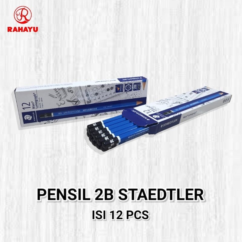 

PENSIL 2B STAEDLER ISI 12PCS/PAK