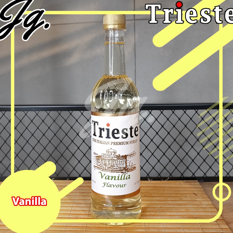 

Stok Banyak Trieste Syrup Vanilla 650 ml - Trieste Sirup Vanilla