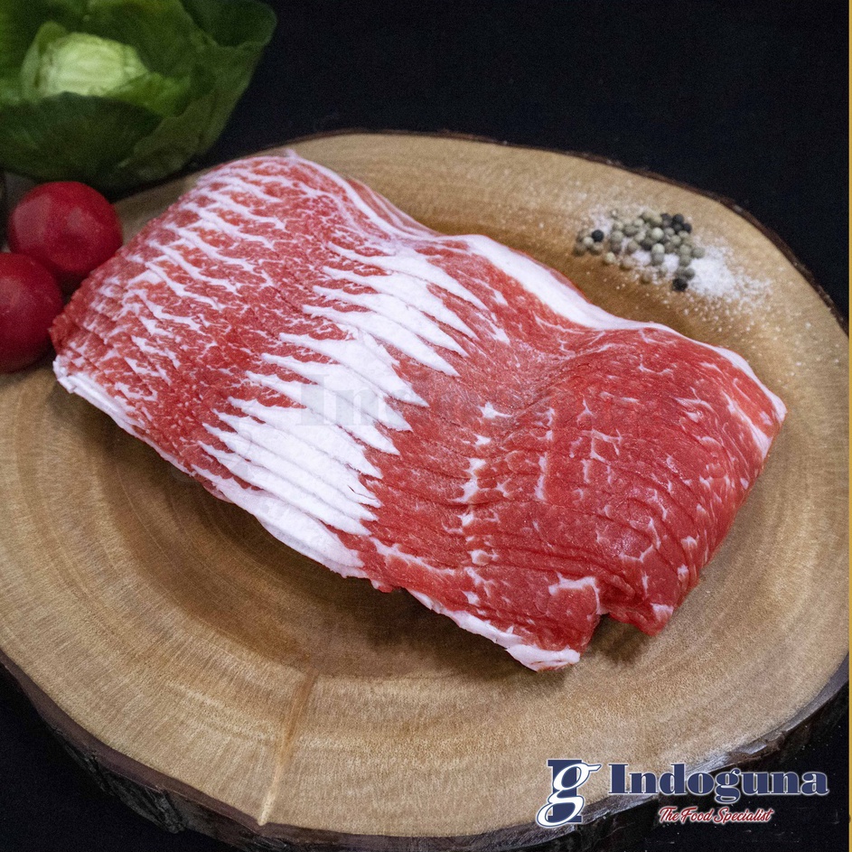 

TIPE KWE662 US Shortplate Beef Slice Shabu 500 GR