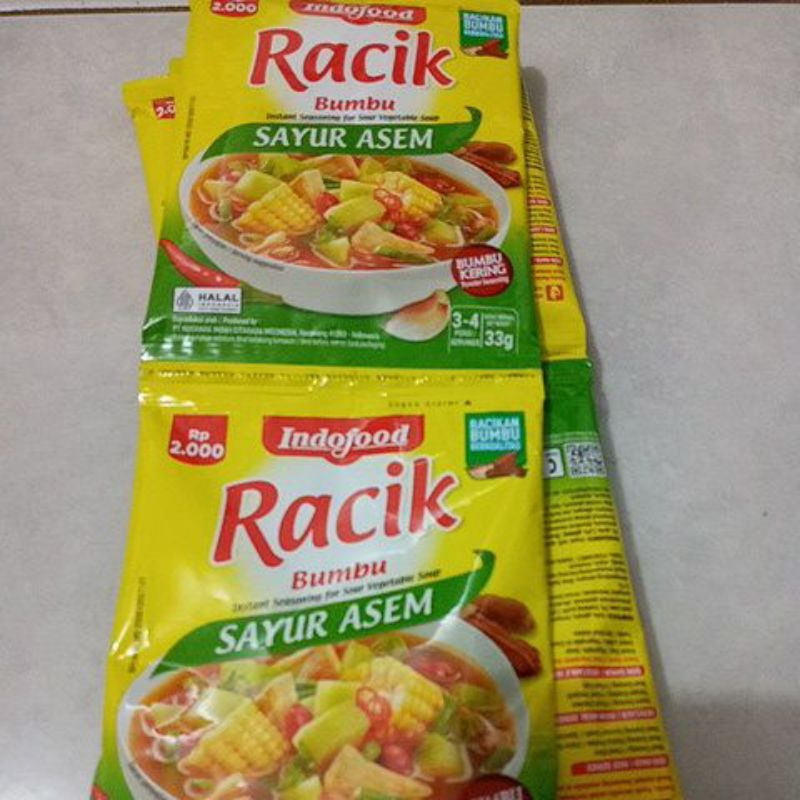 

racik sayur asem.