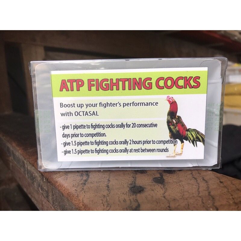 Doping Ayam Jantan Petarung / Doping Ayam Aduan ATP Fighting Cocks