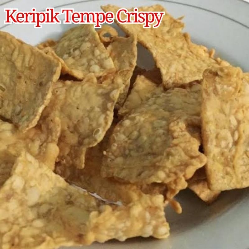 

KERIPIK TEMPE CRISPY 500 GRAM KRIPIK TEMPE GORENG BANDUNG