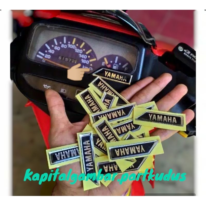 Emblem yamaha emblem batok belakang yamaha fizr vegar lama old Fizr