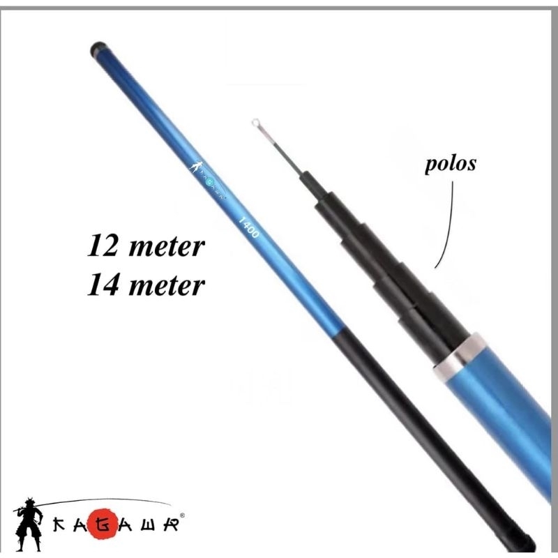 joran bendera / tegek bendera 12 meter