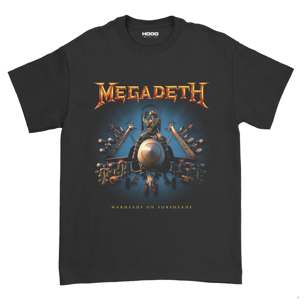 ( COD ) KAOS BAND MEGADETH - WARHEADS / GILDAN / KAOS MUSIK MEGADETH / MEGADETH SHIRT