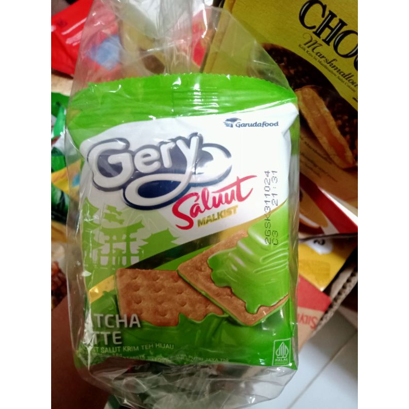 

Gery Saluut Malkist Rasa Matcha latte 10pcs