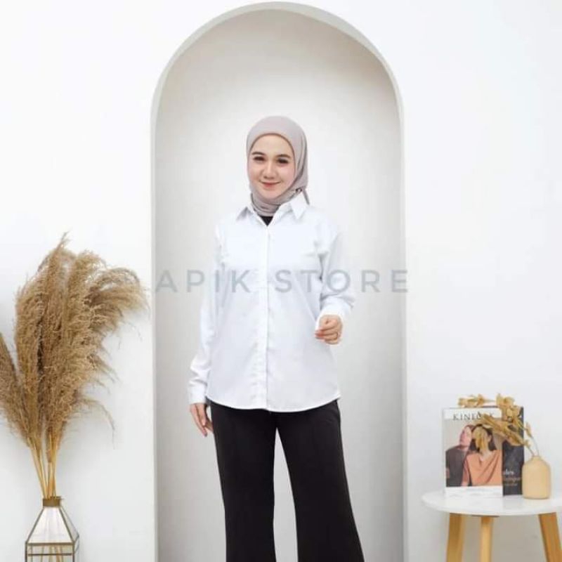 Kemeja Toyobo Polos,Kemeja Wanita Polos, Kemeja Toyobo Premium