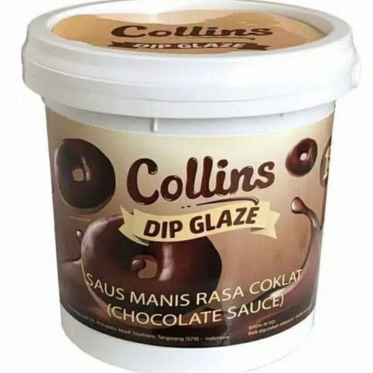 

Dijual Murah Collins Dip Glaze DARK 1kg