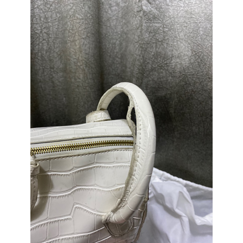 preloved HEYLOCAL.ID - Berlin Bag White Croco