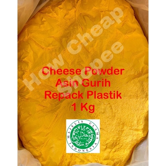 

PDI Cheese Powder 1kg Bubuk Keju Asin Gurih 5537