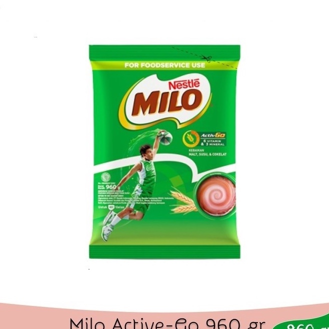 

Ready Milo Complete Mix Milo Professional Premium Nestle 960gr activ-go