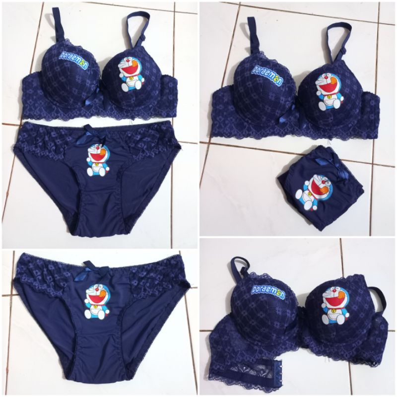 BRA SET BORKAT DORAEMON - PAKAIAN DALAM DORAEMON