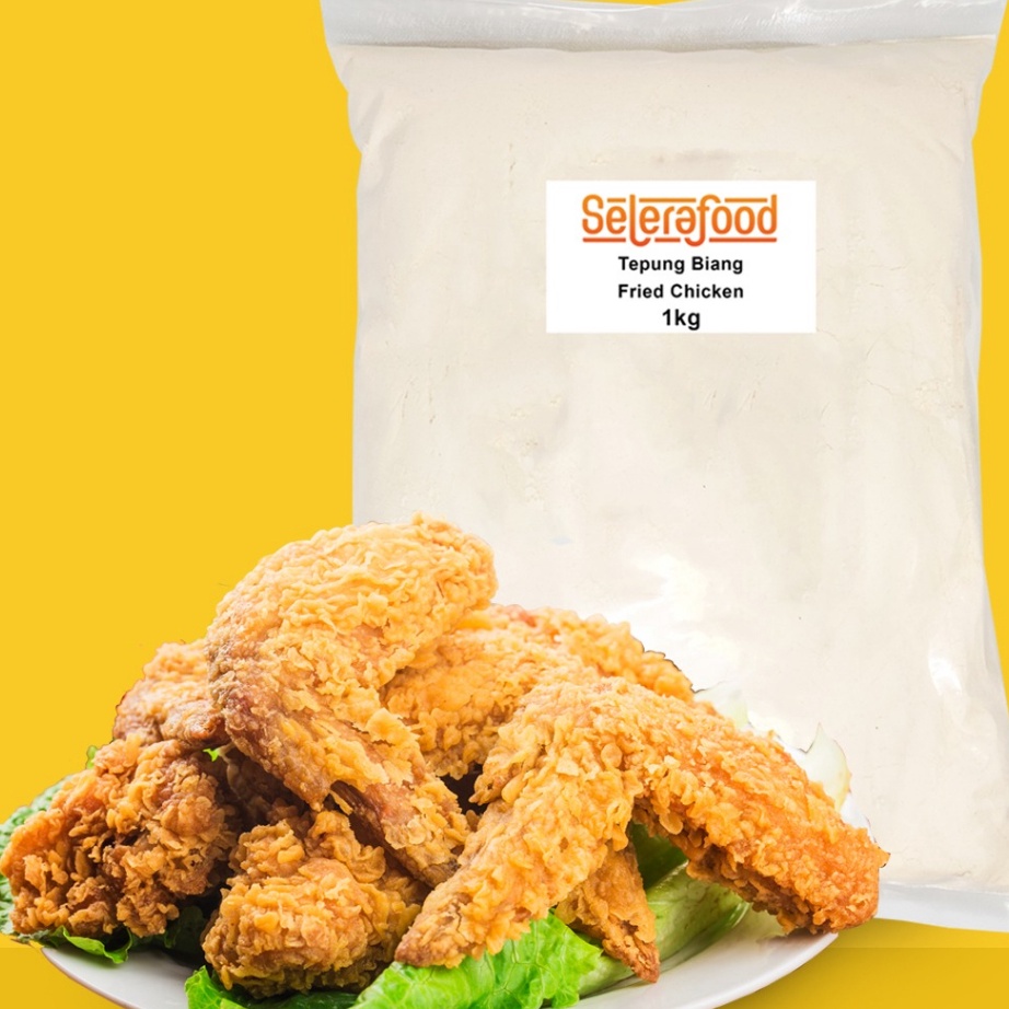 

Laris Biang Tepung Bumbu fried chicken premium 1kg merk Selerafood