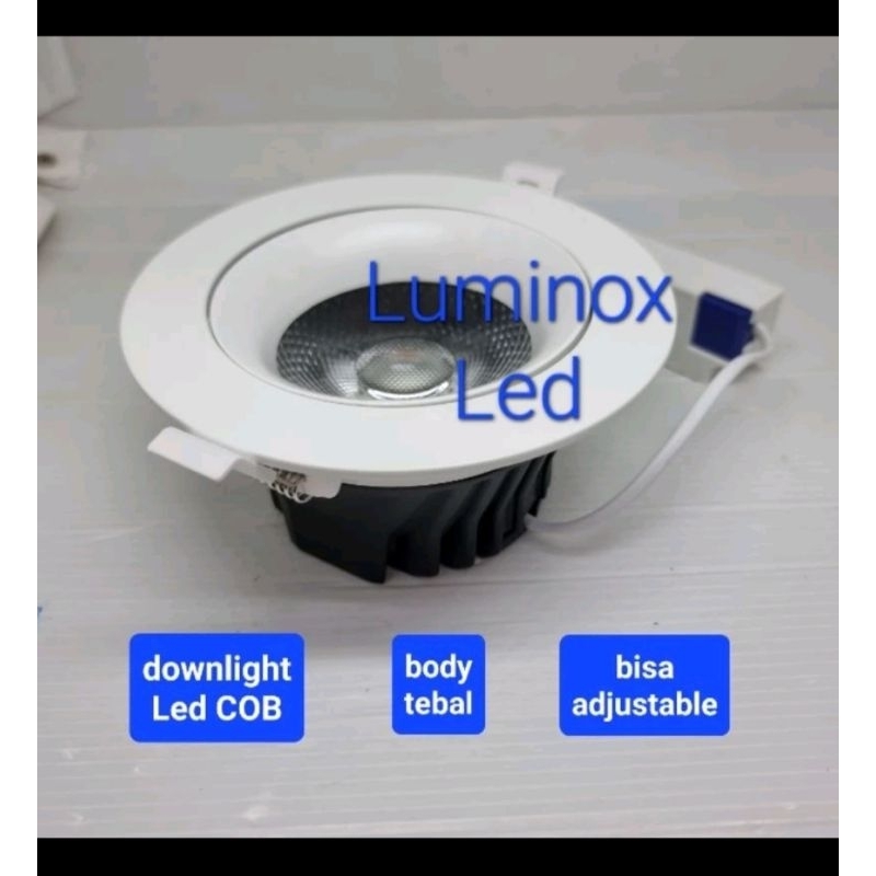 downlight cob 30w 30watt - spotlight plafon led 30 watt 20w 20watt body tebal 220volt