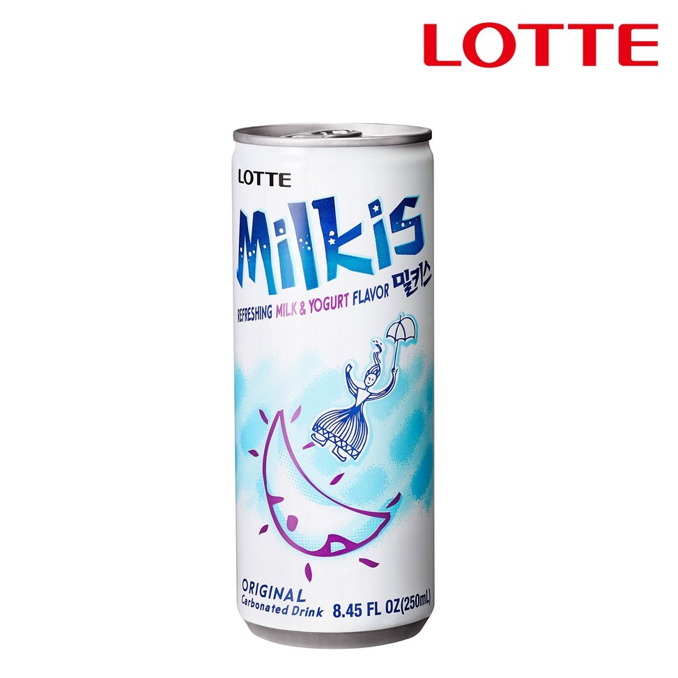 

50 Lotte Chilsung Milkis Soda 250ml. 35