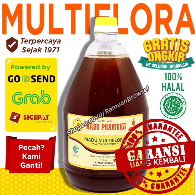 

Laris Madu Pramuka Multiflora 2000 ml (2 Liter)