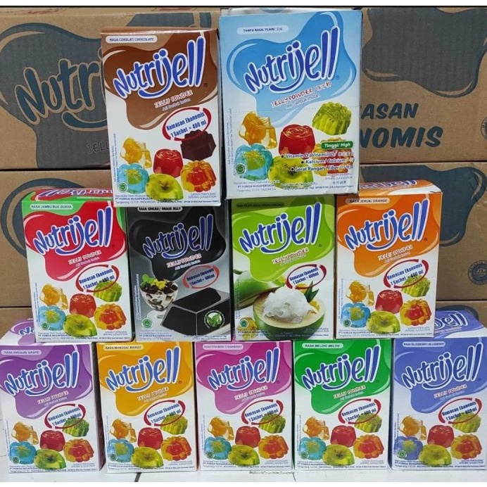 

[۞E23/] Agar Nutrijell 1 dus kecil isi 12 pcs x 10 gram (aneka ) Banyak Dicari