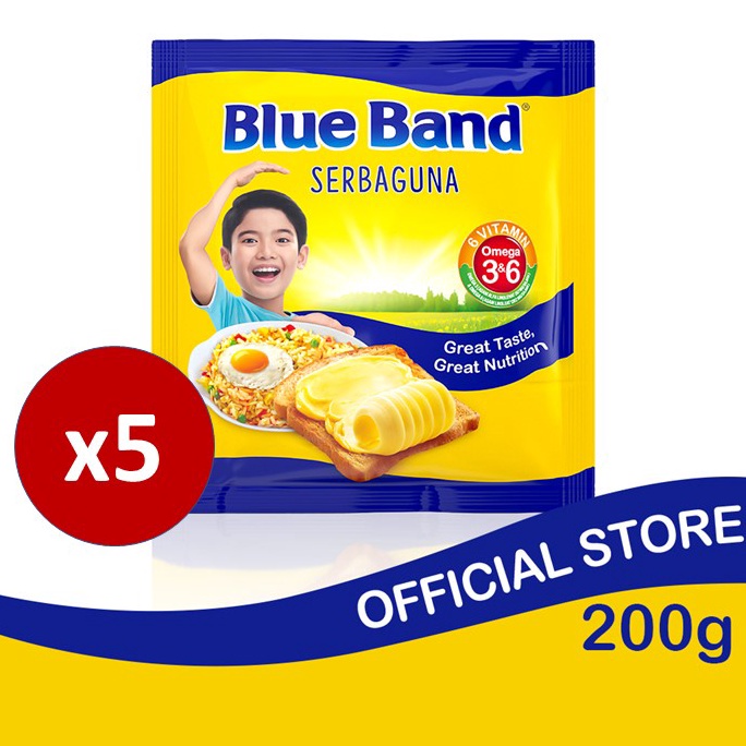 

Re4dy Blue Band Margarin Serbaguna 200 gr x 5 pcs Must Get it