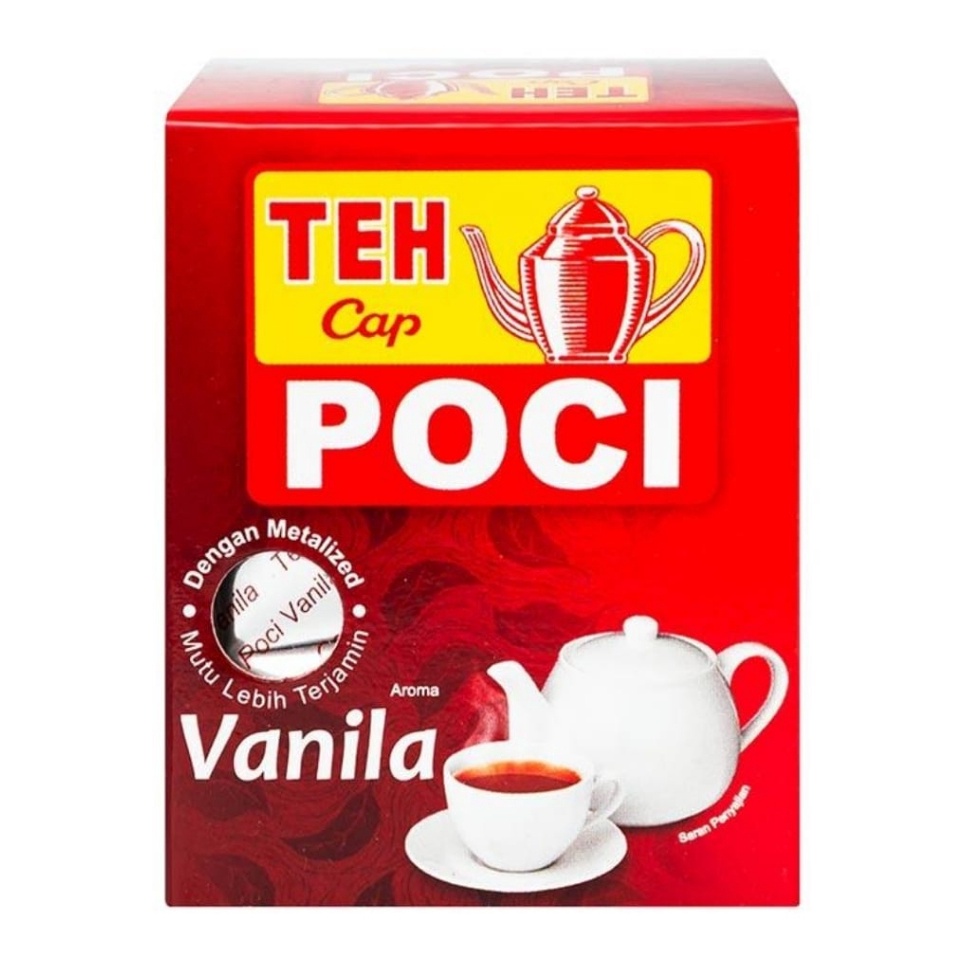 

TIPE KWC344 TEH CAP POCI Aroma Vanilla [10 pcs/ 50 g]