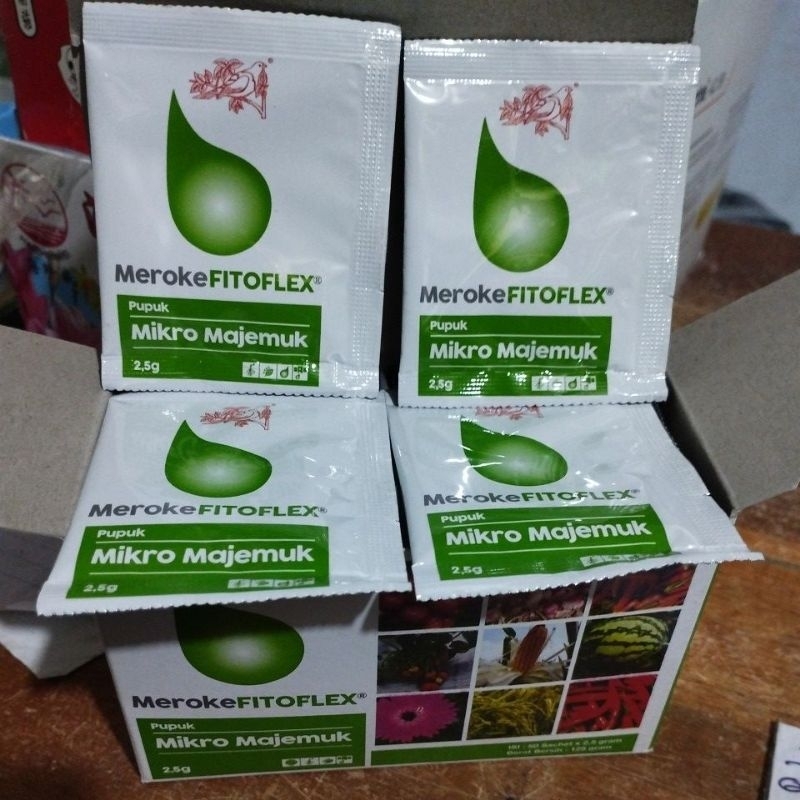 Fitoflex pupuk mikro majemuk 2.5 gr.