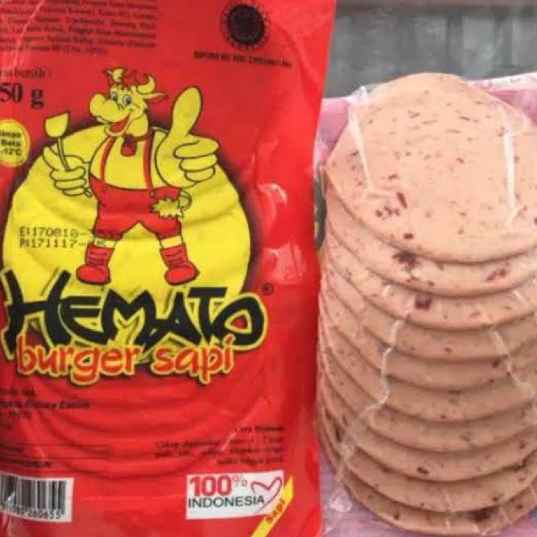 

TIPE AEM147 hemato burger sapi 250 gr