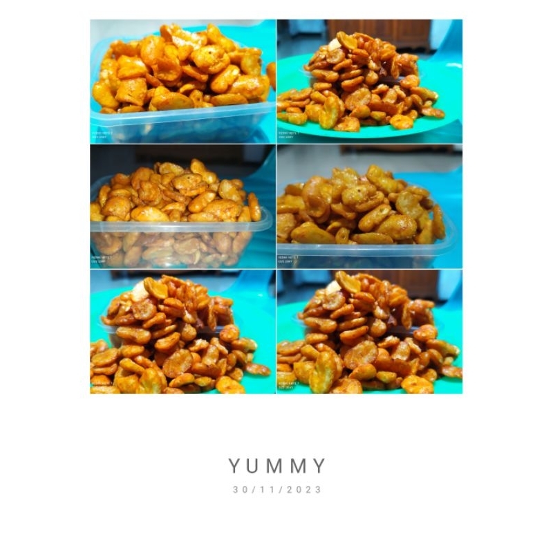 

kacang koro balado koro kupas koro kepas pedas manis cemilan terlaris