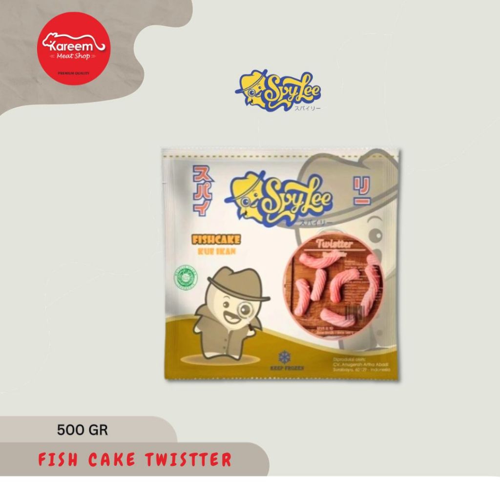 

KUE IKAN BENTUK TWISTTER/FISH CAKE/FROZEN FOOD/ BAKSO IKAN