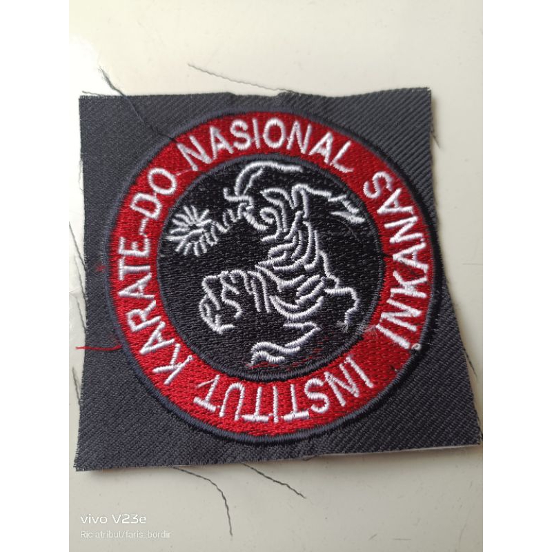 logo inkanas bordir inkanas karate