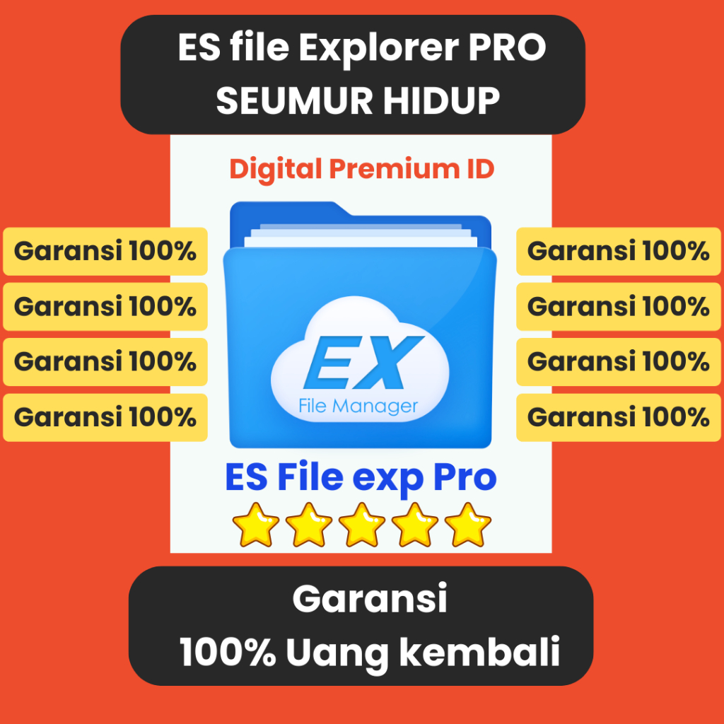 Es file explorer VIP Android Garansi Termurah dan Lifetime