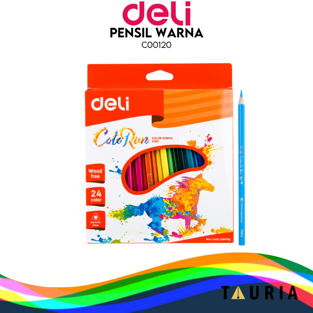 

DELI PENSIL WARNA PANJANG 24 WARNA C00120