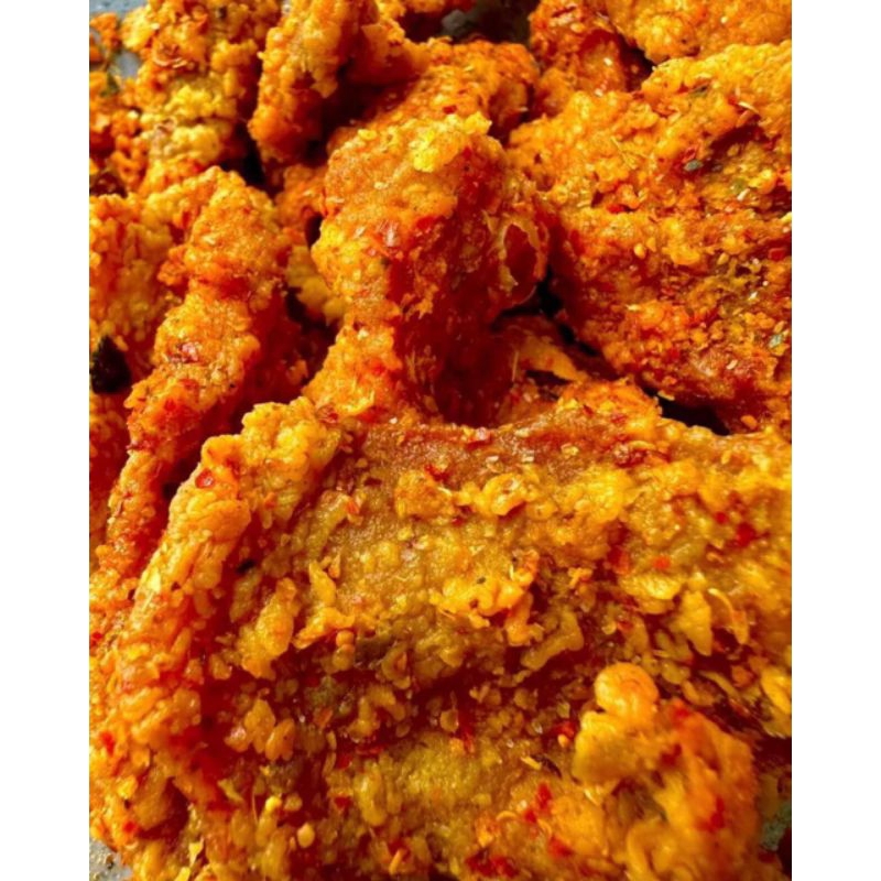 

Keripik kulit ayam pedas daun jeruk 500 g