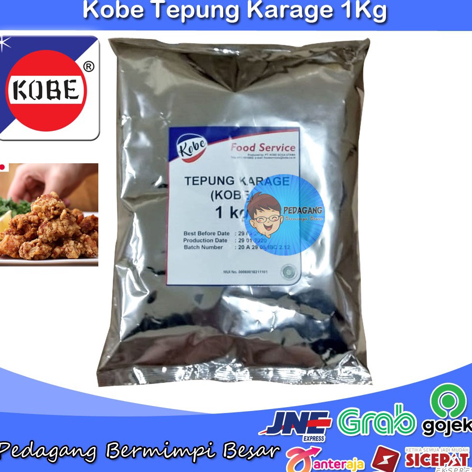 

Kobe Tepung Karage 1Kg | Tepung Karaage | Tepung Kaarage 8549