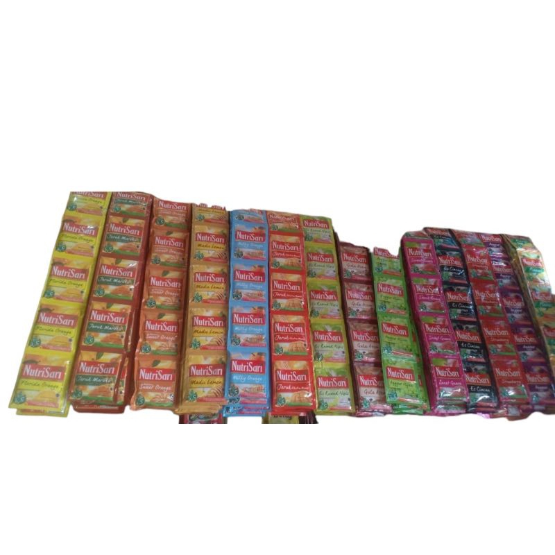 

nutrisari serenteng isi 10pcs
